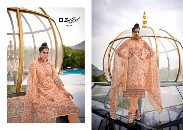 Zulfat Kanikaari Fancy Cotton Designer Dress Material Collection